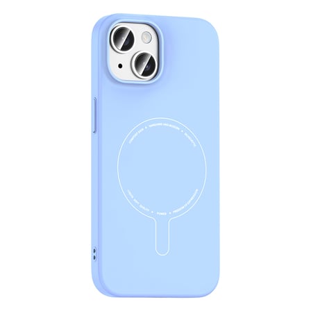 iPhone 15 Kılıf Magsafe Şarj Özellikli Kamera Korumalı Premium Elio Sert PC Kapak