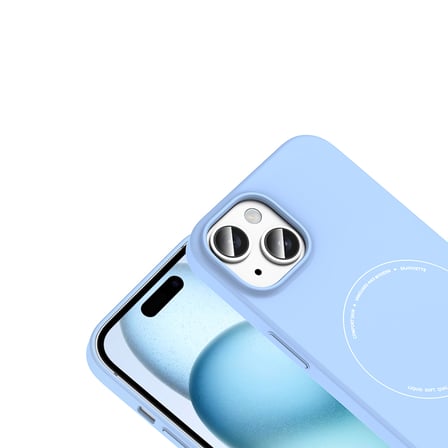 iPhone 15 Kılıf Magsafe Şarj Özellikli Kamera Korumalı Premium Elio Sert PC Kapak