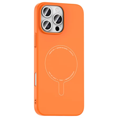iPhone 16 Pro Kılıf Magsafe Şarj Özellikli Kamera Korumalı Premium Elio Sert PC Kapak