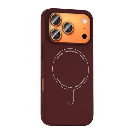 iPhone 17 Pro Max Kılıf Magsafe Şarj Özellikli Kamera Korumalı Premium Elio Sert PC Kapak