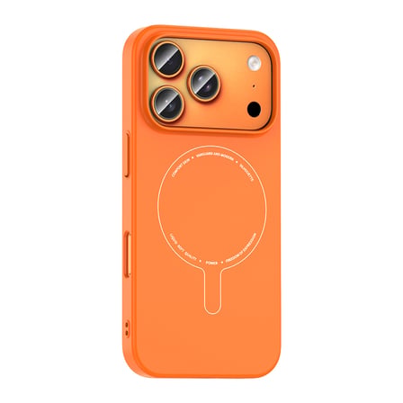 iPhone 17 Pro Max Kılıf Magsafe Şarj Özellikli Kamera Korumalı Premium Elio Sert PC Kapak