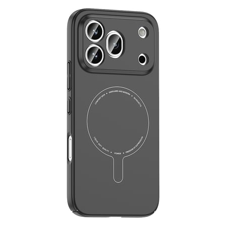 Honor 600 Pro 5G Kılıf M-Safe Şarj Özellikli Kamera Korumalı MKST Elio Sert PC Kapak - Siyah