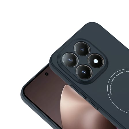 Mi 15T Kılıf M-Safe Şarj Özellikli Kamera Korumalı MKST Elio Sert PC Kapak - Lacivert