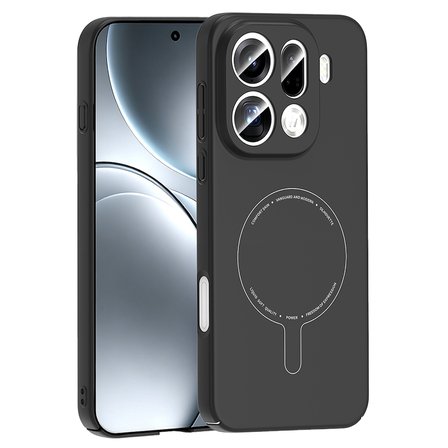 Oppo Find X9 Pro Kılıf Magsafe Şarj Özellikli Kamera Korumalı Elio Sert PC Kapak