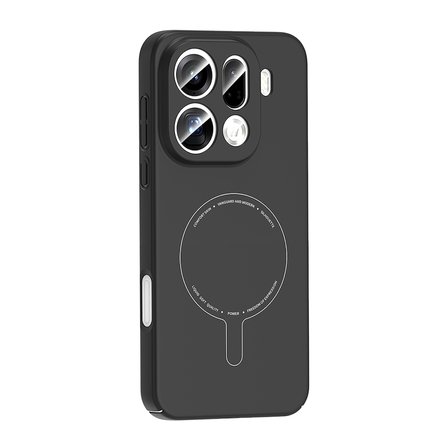 Oppo Find X9 Pro Kılıf Magsafe Şarj Özellikli Kamera Korumalı Elio Sert PC Kapak