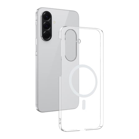 Galaxy A37 Kamera Korumalı M-Safe Şarj Özellikli Şeffaf MKST London Sert PC Kapak - Şeffaf
