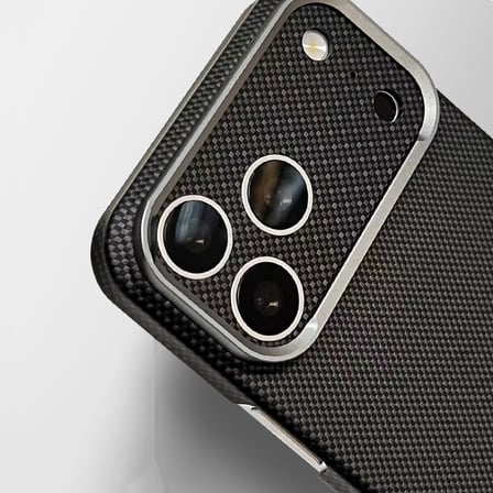 iPhone 17 Pro Uyumlu  400D MagSafe Şarj Özellikli Kılıf Premium Paris Zerre Sert PC Kapak
