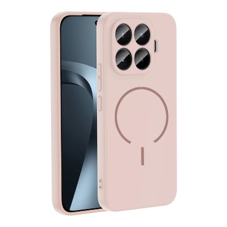 Xiaomi 17T Pro Kılıf M-safe Şarj Özellikli Zore Meta Kapak Xiaomi 17T Pro Zore - Rose Pembe