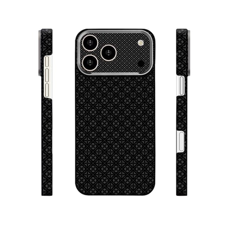 iPhone 17 Pro Max Kılıf MagSafe Şarj Özellikli Premium Retro Çiçek Desenli Kamera Ve Lens Korumali Velix Sert PC Kapak