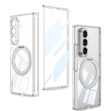 Galaxy Z Fold 8 Ultra M-safe Şarj Özellikli Zore Kıpta KPT-02 Standlı Kapak