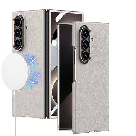 Galaxy Z Fold 8 Ultra Kılıf MagSafe Uyumlu Kamera Korumalı Dokulu Premium Sert PC Maks Kapak