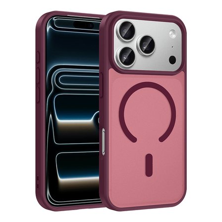 iPhone 17 Pro Max Kılıf M-safe Şarj Özellikli Babet Kılıf