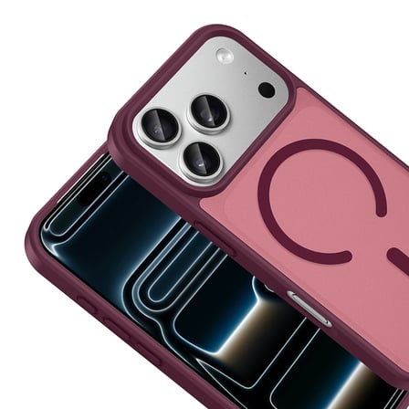 iPhone 17 Pro Max Kılıf M-safe Şarj Özellikli Babet Kılıf