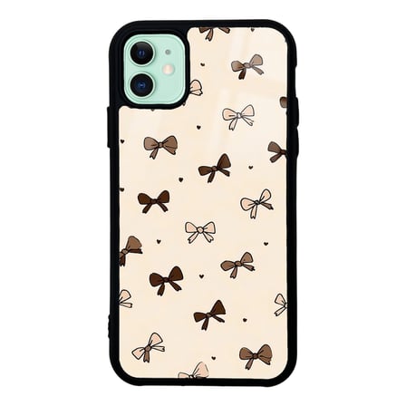 iPhone 11 Kılıf Kamera Korumalı Desenli Luxury Portrait Painting Lusi Kapak Pembe Kalp