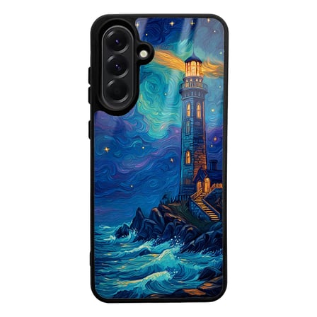 Galaxy A56 Kılıf Kamera Korumalı Desenli Luxury Portrait Painting Lusi Kapak Kahve Leopar