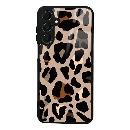 Galaxy A16 Kılıf Kamera Korumalı Desenli Luxury Portrait Painting Lusi Kapak Pembe Leopar