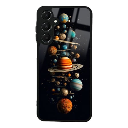 Galaxy A16 Kılıf Kamera Korumalı Desenli Luxury Portrait Painting Lusi Kapak Pembe Kalp
