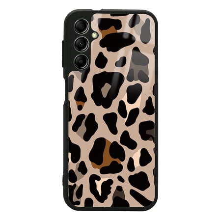 Galaxy A34 Kılıf Kamera Korumalı Desenli Luxury Portrait Painting Lusi Kapak Gold Fiyonk