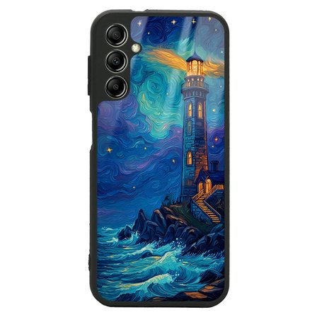 Galaxy A24 Kılıf Kamera Korumalı Desenli Luxury Portrait Painting Lusi Kapak Pembe Kalp