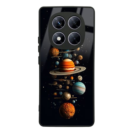 Redmi Note 14 Pro 4G Kılıf Kamera Korumalı Desenli Luxury Portrait Painting Lusi Kapak Pembe Kalp