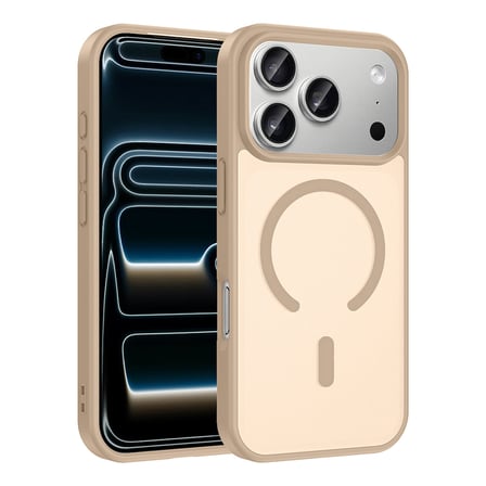iPhone 18 Pro Kılıf MagSafe Kamera Korumalı Mat Parmak İzi Tutmayan Maks
