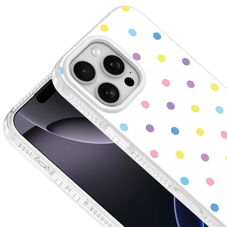 iPhone 16 Pro Max Kılıf Renkli Desenli Yanlardan Airbag Koruma Kamera Yükseltili Silikon Pazarplus