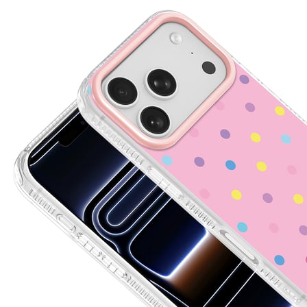 iPhone 18 Pro Max Kılıf Renkli Desenli Yanlardan Airbag Koruma Kamera Yükseltili Silikon Maks