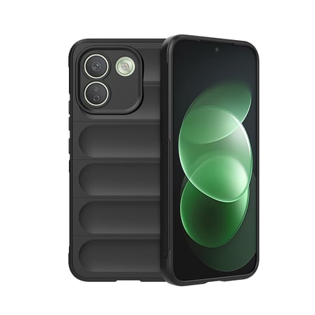 Xiaomi Redmi Note 17 Pro Max Kılıf Kamera Korumalı Esnek Silikon Parmak Şeritli Maks