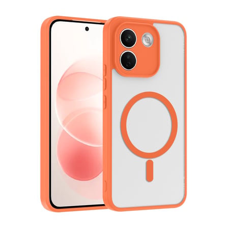 Xiaomi Redmi Note 17 Pro Max Kılıf MagSafe Kamera Korumalı Mat Parmak İzi Tutmayan Maks