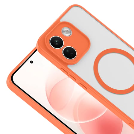 Xiaomi Redmi Note 17 Pro Max Kılıf MagSafe Kamera Korumalı Mat Parmak İzi Tutmayan Maks