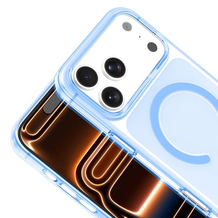 iPhone 17 Pro Max Kılıf Sararmaz Ultra İnce Sert Premium Mika Magsafe Kamera Yükseltili Maks
