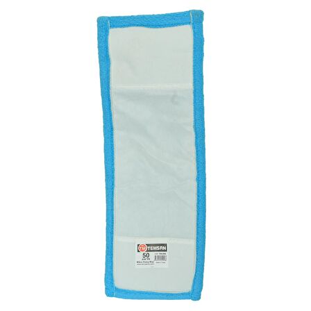 Temsan Mikro Pelüş Mop Yumuşak Paspas Karışık Renk 50 Cm x 15