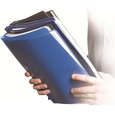 Kraf 1140 A3 Mavi Sunum Dosyası 40'lı