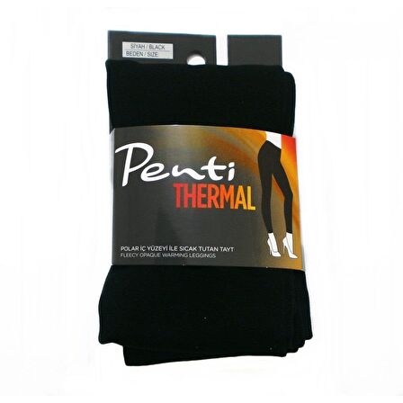 Penti Tayt Thermal 150 Den Siyah No.1 S