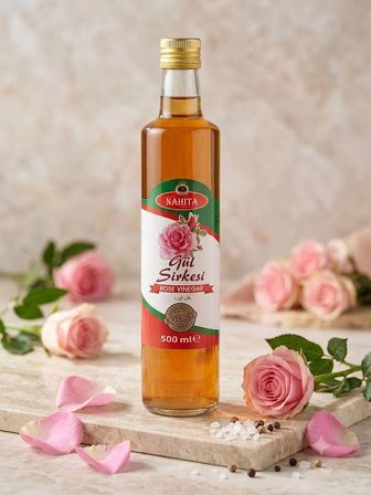 Nahita Katkısız Gül Sirkesi 500 ml