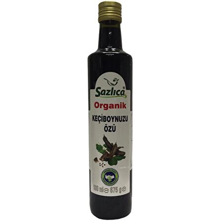 Sazlıca Organik Keçiboynuzu Özü 500 Ml 675 Gr