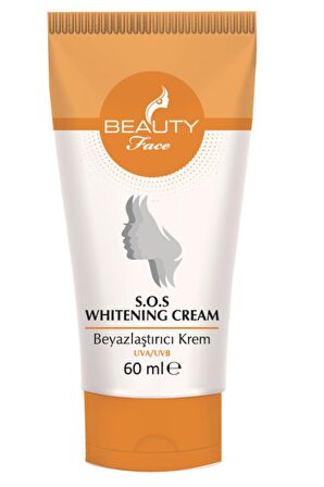 Beauty Collection S.O.S Whitening Tüm Cilt Tipleri İçin Su Bazlı Yağsız Matlaştırıcı Yüz Bakım Kremi 60 ml