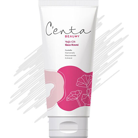 C'enta Beauty Yağlı Ciltler Için Gece Kremi 50ml