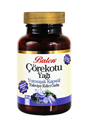 Balen Çörekotu (Çörek otu) Yağı 80 Kapsül