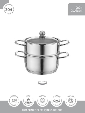 Hascevher Mini Baby 12 cm Kuskus Tencere