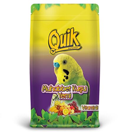 Quik Vitaminli Muhabbet Yemi 400 gr x 6 Adet