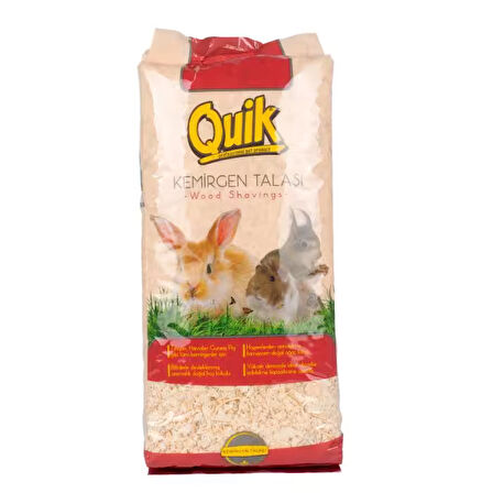 Quik Kemirgen Tavşan Talaşı 15 L