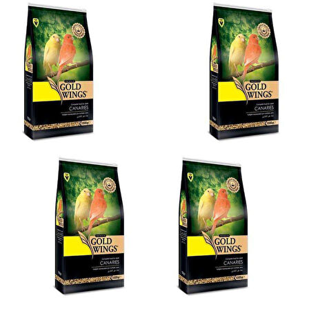 Gold Wings Premium Kanarya Yemi 1 Kg X 4 Adet