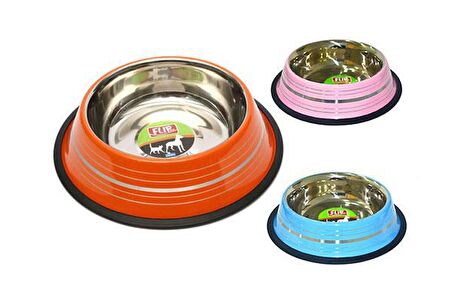 Flip KE-3204PS Kedi Köpek Çelik Mama Kabı 24 Oz