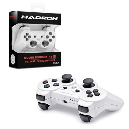 Hadron HD306 PS3 Bluetooth Oyun Kolu Kablosuz Beyaz