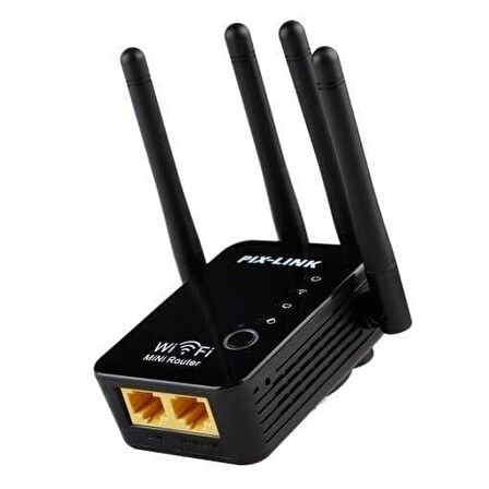 Hadron Pıx-lınk Lv-wr16/100 Access Poınt Repeater & Router 300mbps Wifi Alan Genişletici