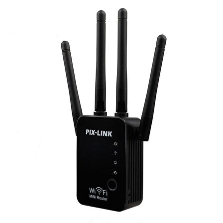 Hadron Pıx-lınk Lv-wr16/100 Access Poınt Repeater & Router 300mbps Wifi Alan Genişletici