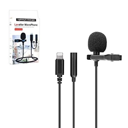 YAKA MİKROFONU İPHONE KULAKLIK ÇIKIŞLI HADRON HD-566