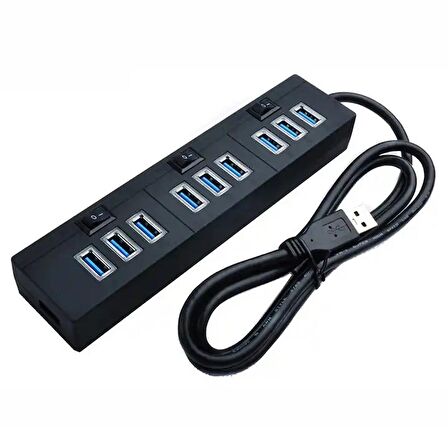 Hadron HDX7005 10 Port Usb Hub Usb 2.0 Çoğaltıcı 