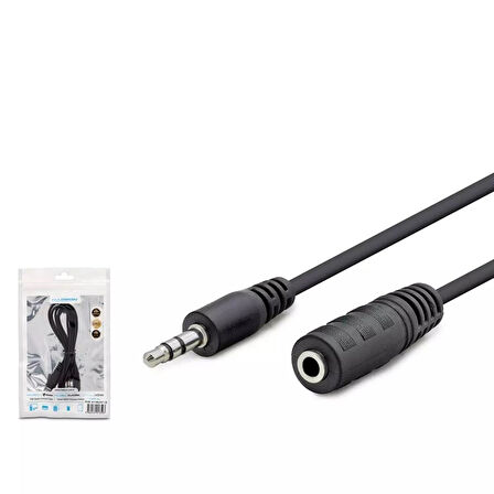 Hadron Hdx1011 3.5Mm To 3.5Mm F Kablo 3Line 3M Siyah